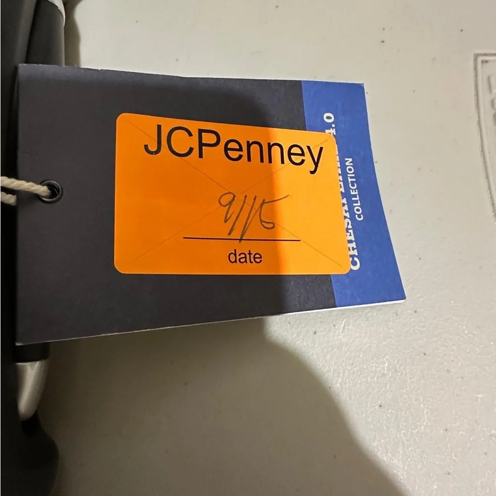 Skyway JCPenney Navy Blue Rolling Briefcase